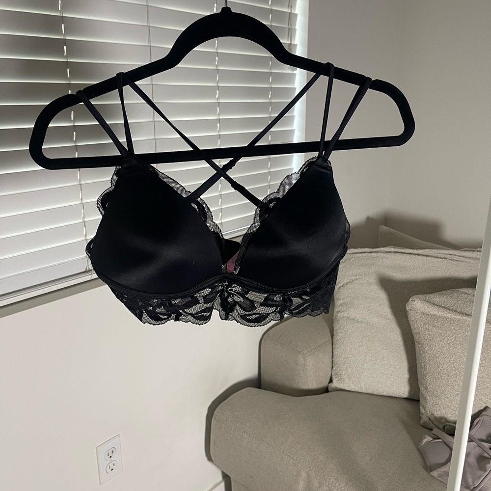 Victoria's Secret Black Lace Bra